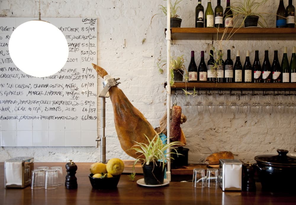 Ducksoup natural-wine bar and restaurant on Dean Street, Soho