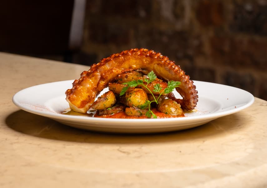 Sabor Michelin-starred Spanish restaurant on Heddon Street, Soho
